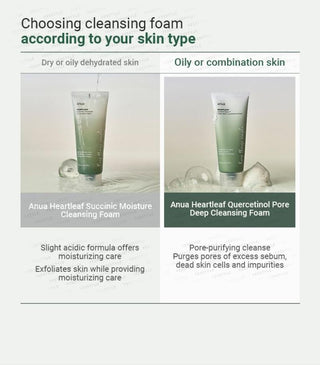ANUA Heartleaf Quercetinol Pore Deep Cleansing Foam