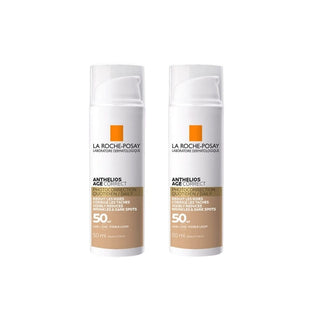 La Roche Posay Anthelios Age Correct SPF 50 Cream 50 ml -Tinted 2 Pack - By Baano