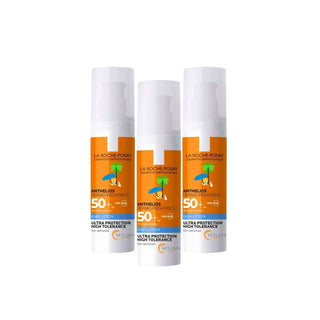 La Roche Posay Anthelios SPF 50 Sunscreen Lotion for Babies 50 ml 3 Pack - By Baano