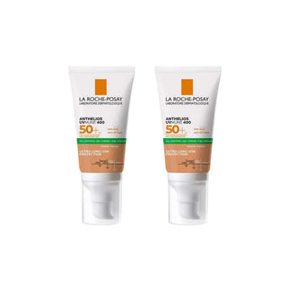 La Roche Posay Anthelios XL SPF 50 Tinted Sun Gel Cream 50 ml 2 Pack - By Baano