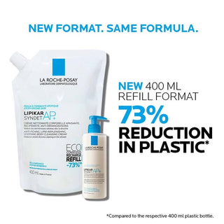 La Roche Posay Lipikar Syndet AP+ 400ml - Refill - By Baano