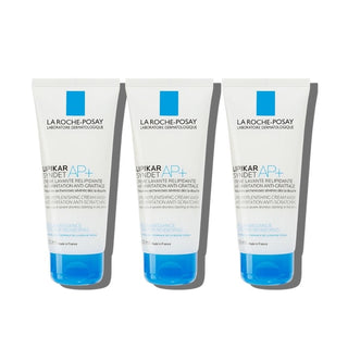 La Roche Posay Lipikar Syndet AP+ Body Wash Gel Cream 200 ml 3 Pack - By Baano