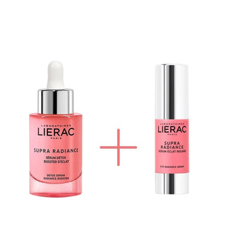 Lierac Supra Radiance Detox Serum Radiance Booster 30 ml & Lierac Supra Radiance Eye Serum 15ml - By Baano