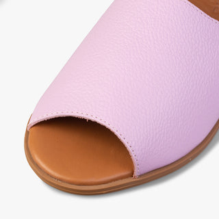 Lilac Dream Peep Toes - By Baano