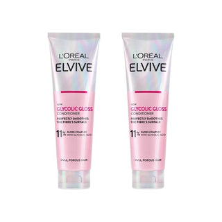 Loreal Glycolic Gloss Smoothing Conditioner For Perfect Shine 150 ml 2 Pack Chivela
