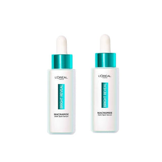 Loreal Paris Bright Reveal Anti Dark Spot Serum 7.5%Niacinamide 30ml 2 Pack Chivela