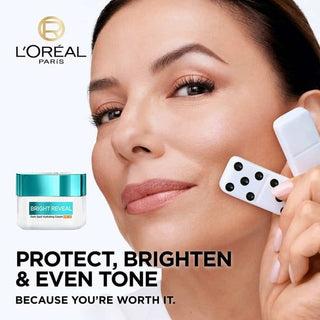 Loreal Paris Bright Reveal Dark Spot Hydrating Cream SPF 50 ml 3 Pack - By Baano