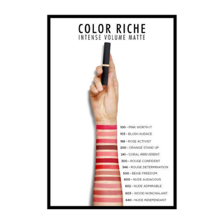 Loreal Paris Colour Riche Intense Volume Matte Lipstick - 103 Blush Audace - By Baano