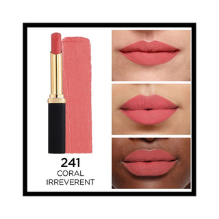 Loreal Paris Colour Riche Intense Volume Matte Lipstick -241 Coral Irreverent - By Baano