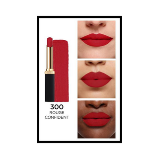 Loreal Paris Colour Riche Intense Volume Matte Lipstick -300 Rouge Confident - By Baano