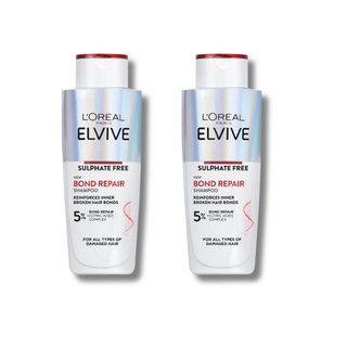 Loreal Paris Elseve Bond Repair Shampoo for All Damage 200 ml 2 Pack - By Baano