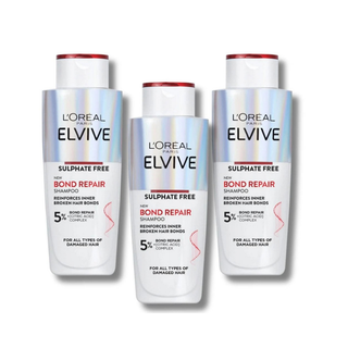 Loreal Paris Elseve Bond Repair Shampoo for All Damage 200 ml 3 Pack - By Baano