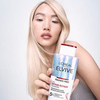 Loreal Paris Elseve Bond Repair Shampoo for All Damage 200 ml +Loreal Paris Elseve Bond Repair Shampoo Treatment 200 ml Chivela