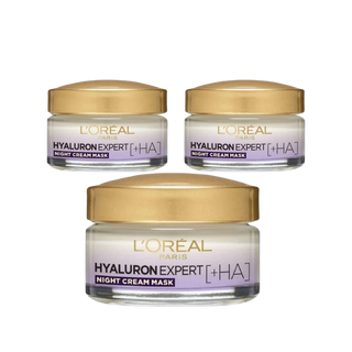 Loreal Paris Hyaluron Expert Skin Moisturizing Night Cream Mask 50 ml 3 Pack - By Baano