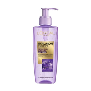 Loreal Paris Hyaluron Expert Skin Plumping Purifying Cleansing Gel 200 ml - By Baano
