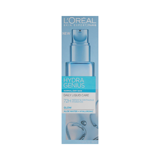 Loreal Paris Hydra Genius Hyaluronic Acid + Aloe Vera Liquid Moisturiser for Normal to Dry Skin, 70ml 3 Pack Chivela