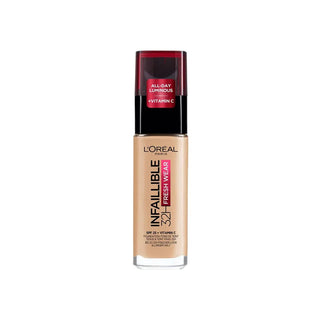 Loreal Paris Infaillible 32H Fresh Wear Vitamin C Foundation - 120 Golden Vanilla - By Baano