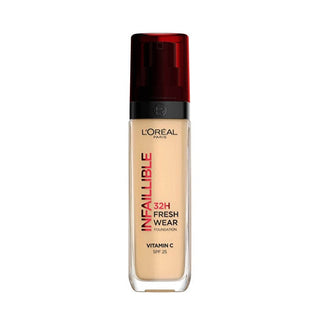Loreal Paris Infaillible 32H Fresh Wear Vitamin C Foundation - 125 Natural Beige - By Baano