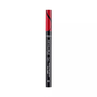 Loreal Paris Infaillible Grip Micro Fine Brush Eyeliner 01 Obsidian Black - By Baano