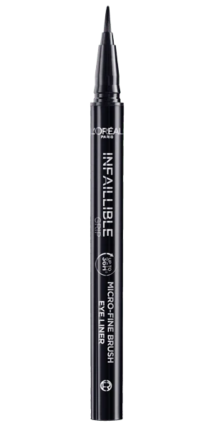 Loreal Paris Infaillible Grip Micro Fine Brush Eyeliner 01 Obsidian Black - By Baano