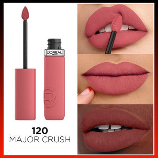 Loreal Paris Infaillible Matte Resistance Liquid Lipstick - 120 Major Crush - By Baano