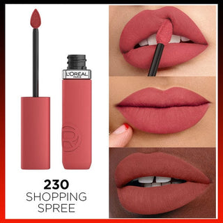 Loreal Paris Infaillible Matte Resistance Liquid Lipstick - 230 Shopping Spree Chivela