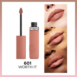 Loreal Paris Infaillible Matte Resistance Liquid Lipstick -601 Worth It - By Baano