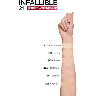 Loreal Paris Infaillible More Than Concealer -323 Fawn - By Baano