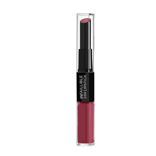 Loreal Paris Infallible Longwear 2 Step Lipstick -804 Metro-Proof Rose - By Baano
