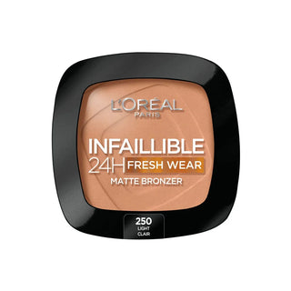 Loreal Paris Infallible Up to 24H Fresh Wear Matte Bronzer -250 Light - By Baano