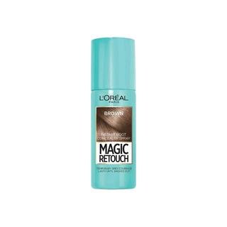 Loreal Paris Magic Retouch Brown Temporary Instant Grey Root Concealer Spray 75ml -Brown Chivela