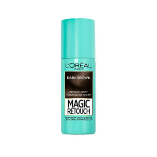 Loreal Paris Magic Retouch Dark Brown Temporary Instant Grey Root Concealer Spray 75ml -Dark Brown - By Baano