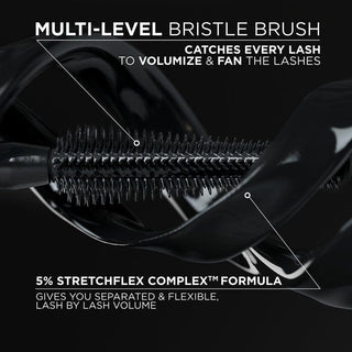 Loreal Paris Panorama Washable Mascara - Black - By Baano