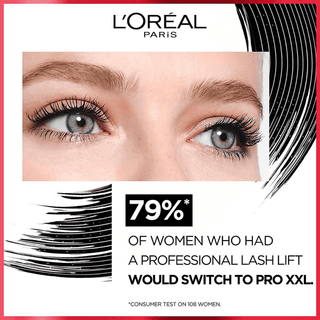 Loreal Paris Pro XXL Lift 2 Step Mascara - Black Chivela
