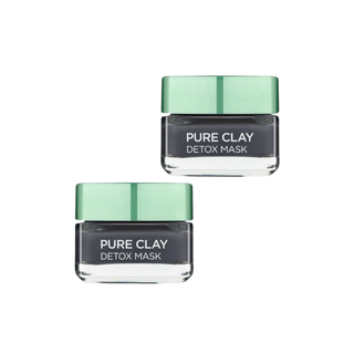 Loreal Paris Pure Clay Detox Mask 50 ml 2 Pack Chivela