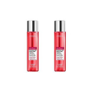 Loreal Paris Revitalift 5% Pure Glycolic Acid Peeling Tonic 180ml 2 Pack - By Baano