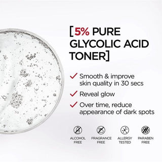 Loreal Paris Revitalift 5% Pure Glycolic Acid Peeling Tonic 180ml - By Baano