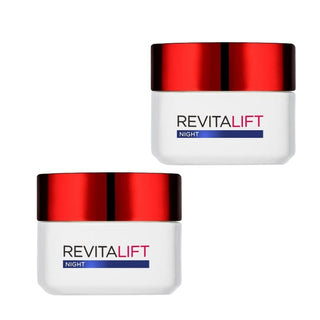Loreal Paris Revitalift Anti-Wrinkle Night Cream with Elastin 50 ml 2 Pack Chivela