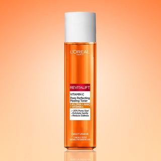 Loreal Paris Revitalift Clinical Vitamin C Pore Perfecting Peeling Toner 180ml - By Baano
