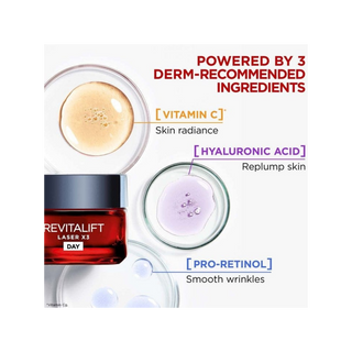 Loreal Paris Revitalift Laser X3 Deep Anti-Ageing Day Cream 50 ml - By Baano
