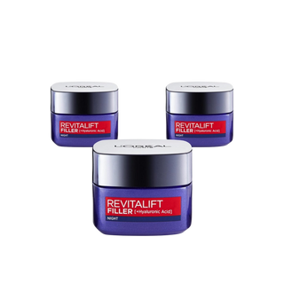 Loreal Paris Revitalift Night Anti-Aging Care Cream 50 ml 3 Pack - By Baano
