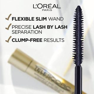 Loreal Paris Telescopic Gold Mascara - Black Chivela