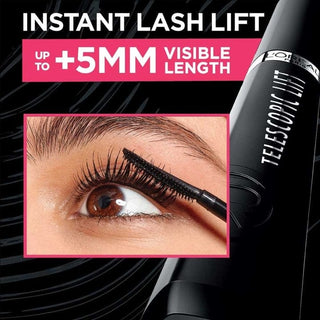 Loreal Paris Telescopic Lift Mascara -Black - By Baano