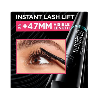 Loreal Paris Telescopic Lift Waterproof Mascara -Black - By Baano