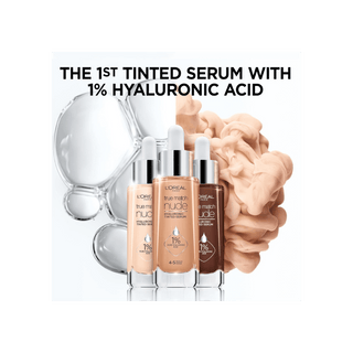 Loreal Paris True Match Nude Plumping Tinted Serum Foundation -1-2 Rosy Light Chivela