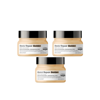 Loreal Professionnel Paris Serie Expert Absolut Repair Golden Mask 250 ml 3 Pack - By Baano