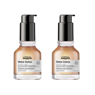 Loreal Professionnel Paris Serie Expert Metal Detox Concentrated Hair Care Oil 50 ml 2 Pack - By Baano