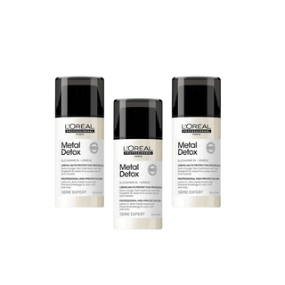 Loreal Professionnel Paris Serie Expert Metal Detox High Protection Cream 100 ml 3 Pack - By Baano