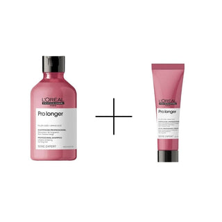 Loreal Professionnel Paris Serie Expert Pro Longer Hair Lengths Appearance Care Cream 150 ml + Loreal Professionnel Paris Serie Expert Pro Longer Shampoo 300 ml - By Baano
