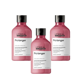 Loreal Professionnel Paris Serie Expert Pro Longer  Shampoo 300 ml 3 Pack - By Baano